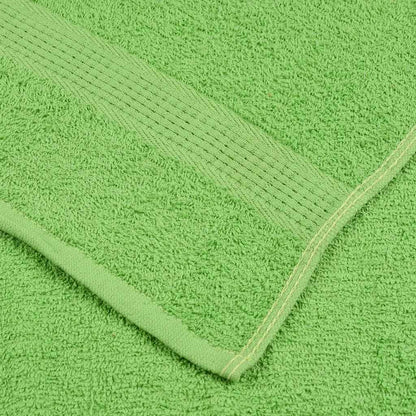 Shower Towels "FROGN" 10 pcs Apple Green 70x140 cm 360 gsm