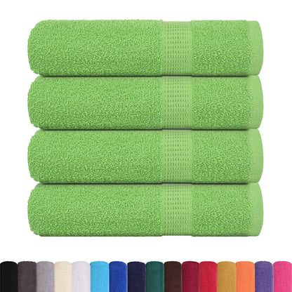 Bath Towels "FROGN" 4 pcs Apple Green 100x150 cm 360 gsm