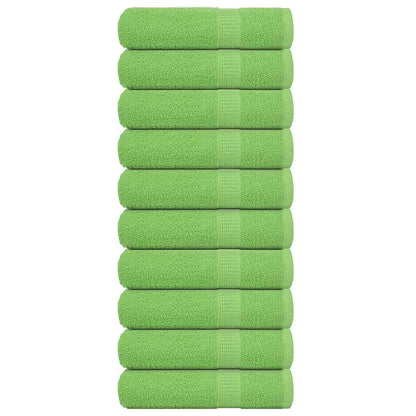Bath Towels "FROGN" 10 pcs Apple Green 100x150 cm 360 gsm