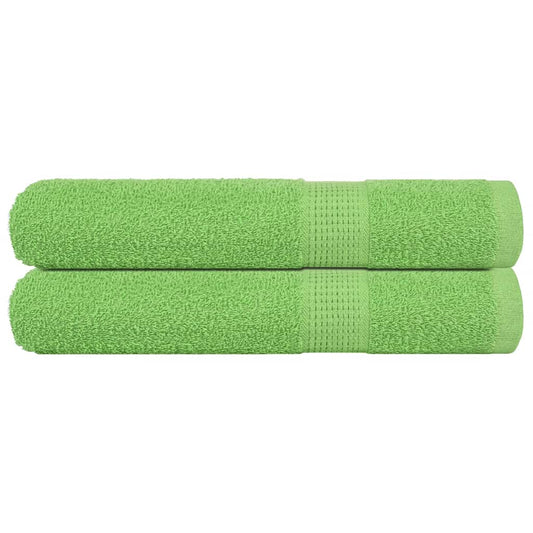 Sauna Towels "FROGN" 2 pcs Apple Green 80x200 cm 360 gsm