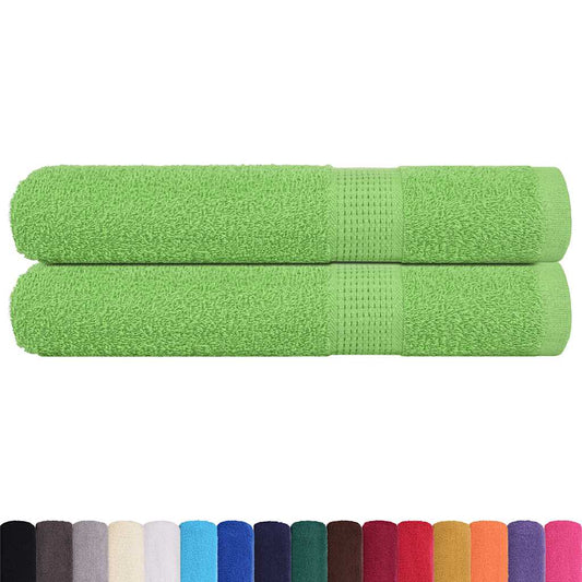 Sauna Towels "FROGN" 2 pcs Apple Green 80x200 cm 360 gsm