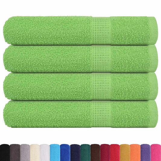 Sauna Towels "FROGN" 4 pcs Apple Green 80x200 cm 360 gsm