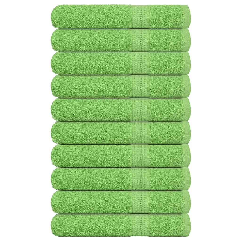 Sauna Towels "FROGN" 10 pcs Apple Green 80x200 cm 360 gsm