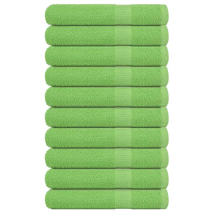 Sauna Towels "FROGN" 10 pcs Apple Green 80x200 cm 360 gsm