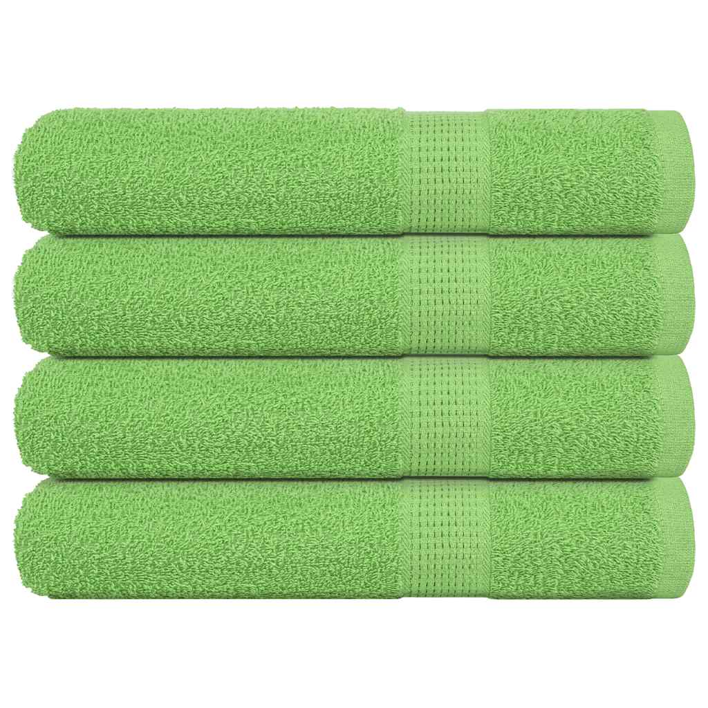 Towels "FROGN" 4 pcs Apple Green 100x200 cm 360 gsm