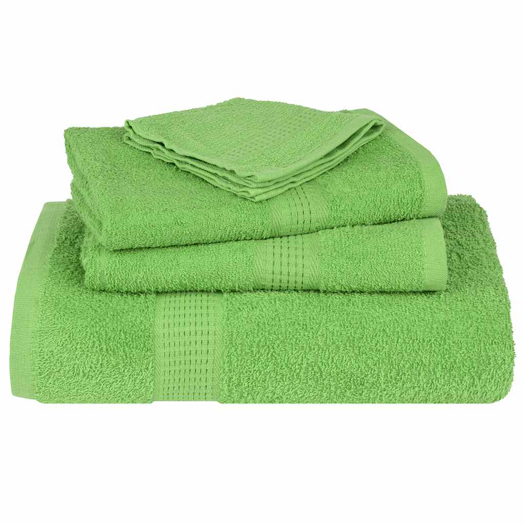 Towels "FROGN" 4 pcs Apple Green 100x200 cm 360 gsm