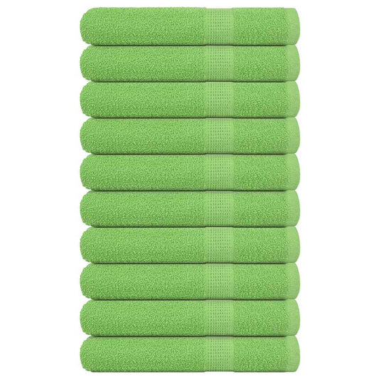 Towels "FROGN" 10 pcs Apple Green 100x200 cm 360 gsm