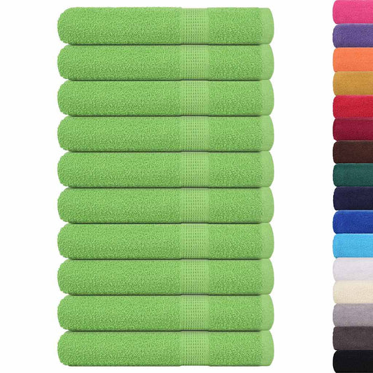 Towels "FROGN" 10 pcs Apple Green 100x200 cm 360 gsm