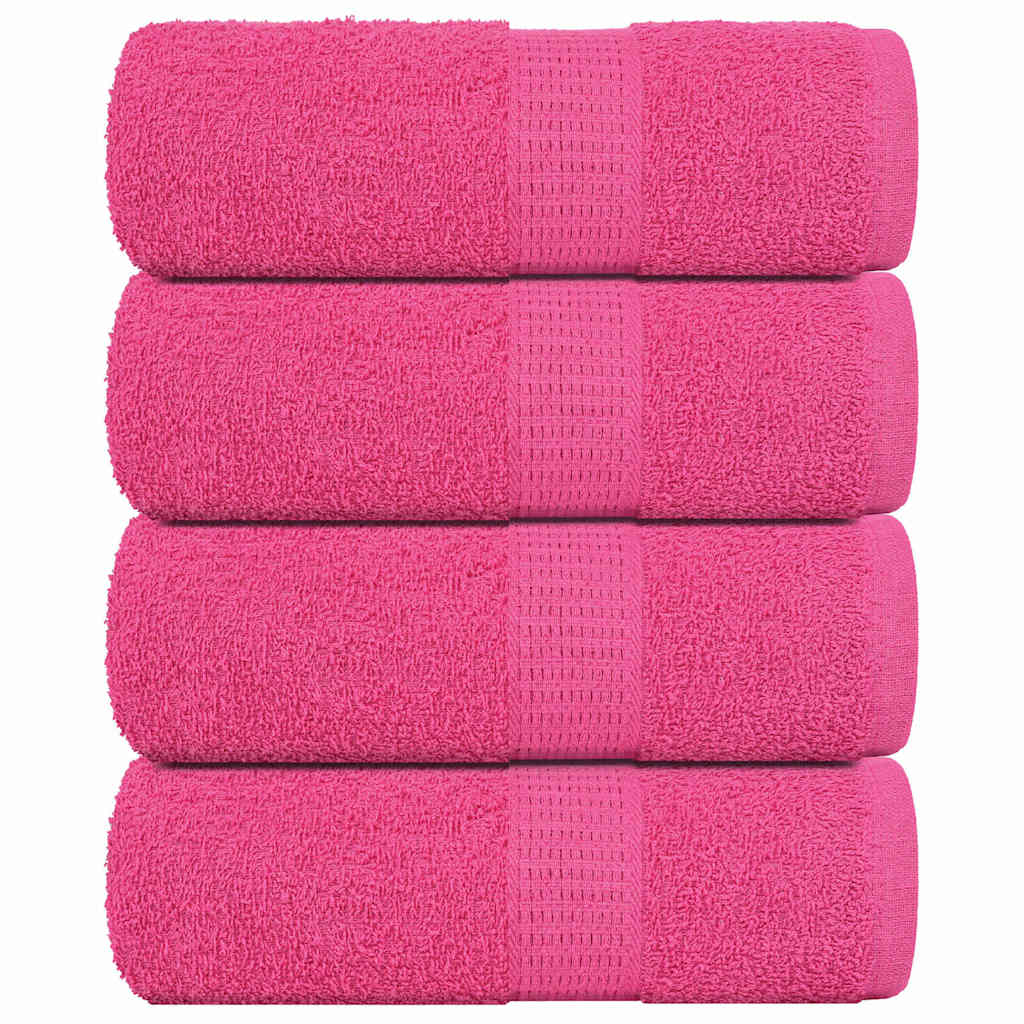 Wash Towels "FROGN" 4 pcs Pink 30x30 cm 360 gsm