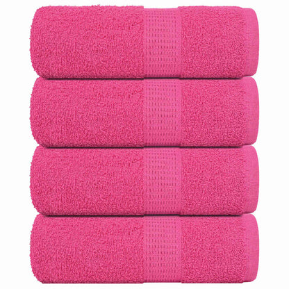 Wash Towels "FROGN" 4 pcs Pink 30x30 cm 360 gsm