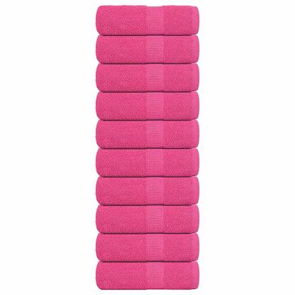 Wash Towels "FROGN" 10 pcs Pink 30x30 cm 360 gsm