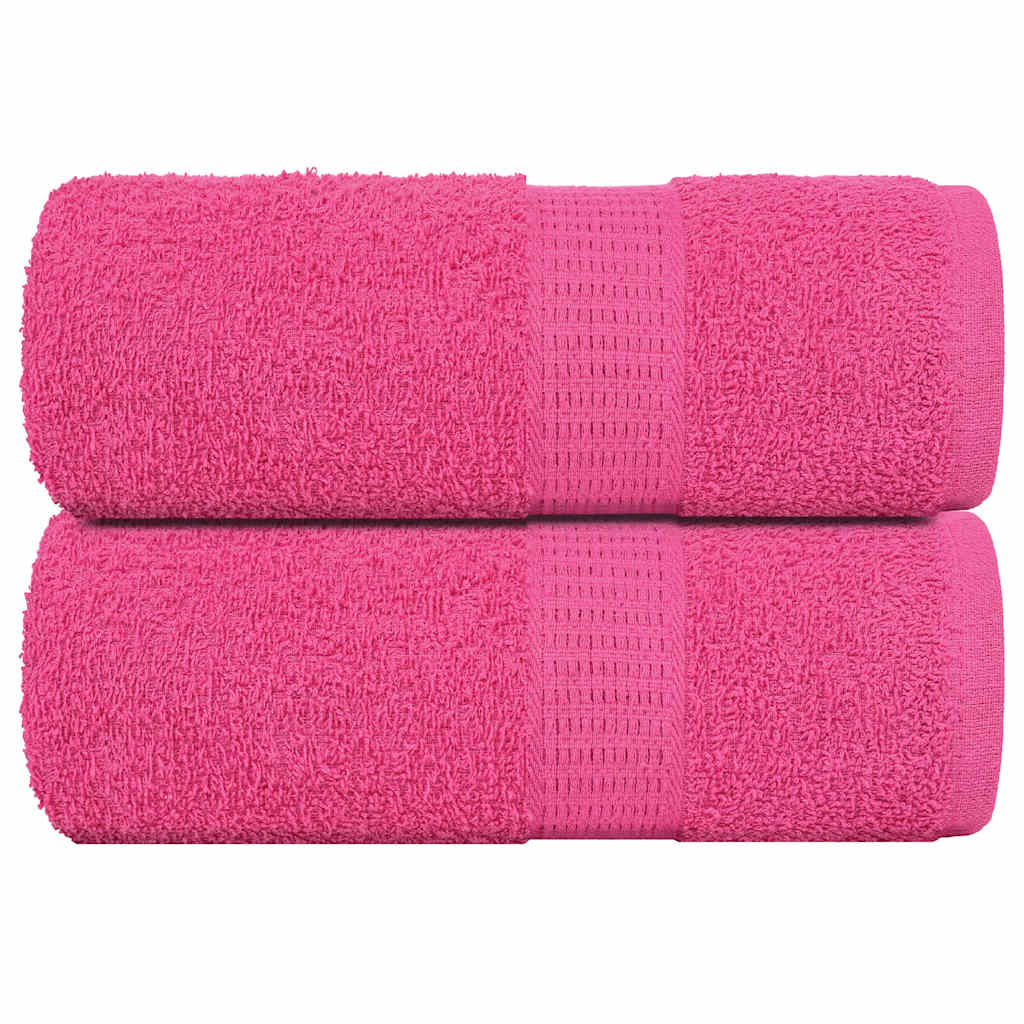 Guest Towels "FROGN" 2 pcs Pink 30x50 cm 360 gsm