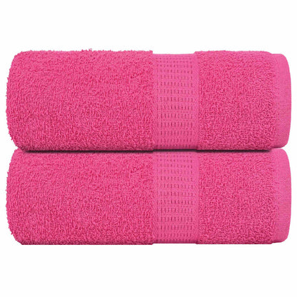 Guest Towels "FROGN" 2 pcs Pink 30x50 cm 360 gsm