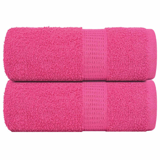 Guest Towels "FROGN" 2 pcs Pink 30x50 cm 360 gsm