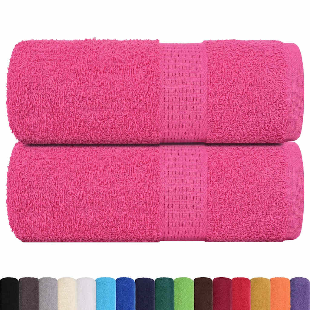 Guest Towels "FROGN" 2 pcs Pink 30x50 cm 360 gsm