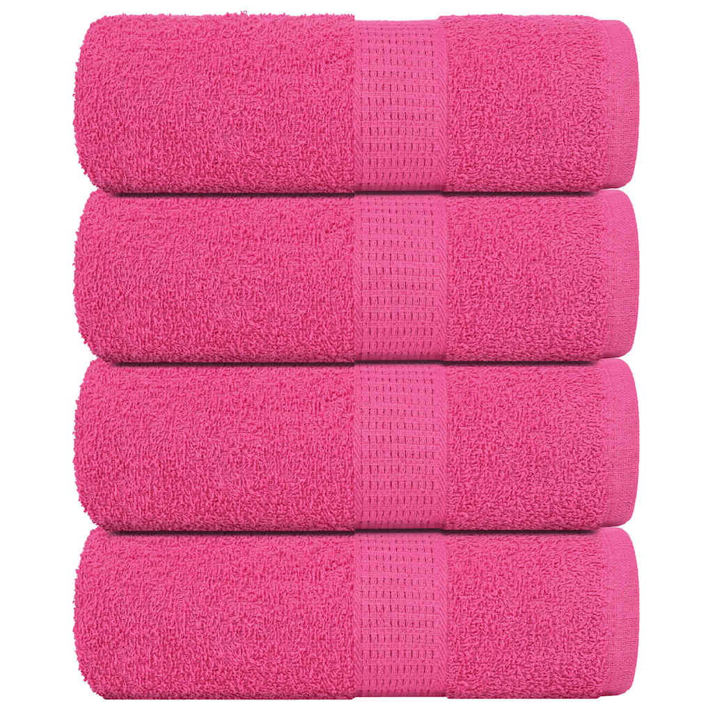 Guest Towels "FROGN" 4 pcs Pink 30x50 cm 360 gsm