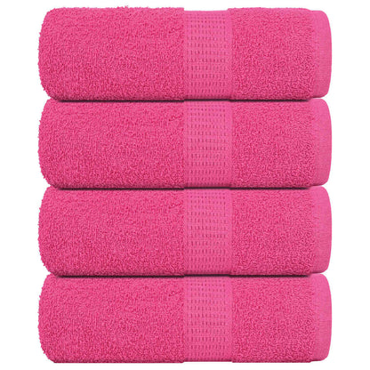 Guest Towels "FROGN" 4 pcs Pink 30x50 cm 360 gsm