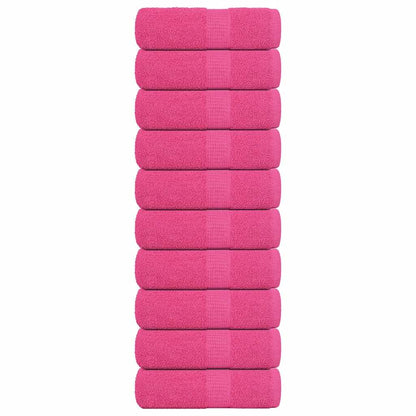 Guest Towels "FROGN" 10 pcs Pink 30x50 cm 360 gsm