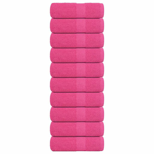 Guest Towels "FROGN" 10 pcs Pink 30x50 cm 360 gsm
