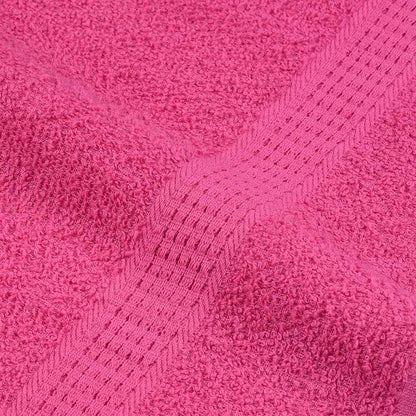 Hand Towels "FROGN" 4 pcs Pink 50x100 cm 360 gsm