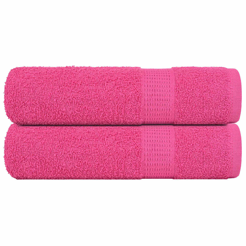 Shower Towels "FROGN" 2 pcs Pink 70x140 cm 360 gsm