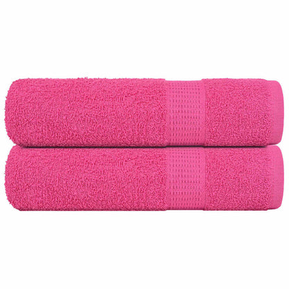 Shower Towels "FROGN" 2 pcs Pink 70x140 cm 360 gsm