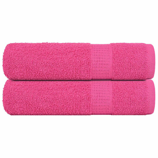 Shower Towels "FROGN" 2 pcs Pink 70x140 cm 360 gsm