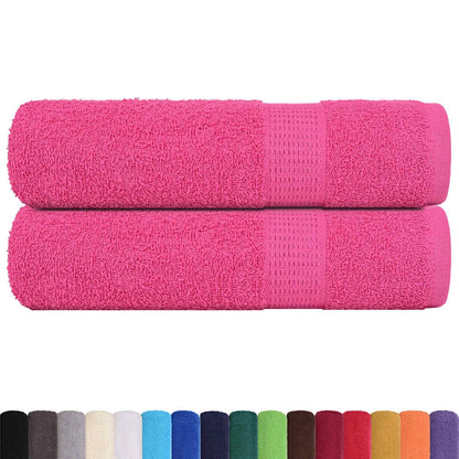 Shower Towels "FROGN" 2 pcs Pink 70x140 cm 360 gsm