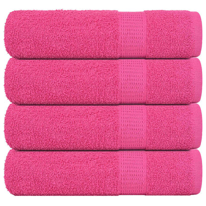 Shower Towels "FROGN" 4 pcs Pink 70x140 cm 360 gsm