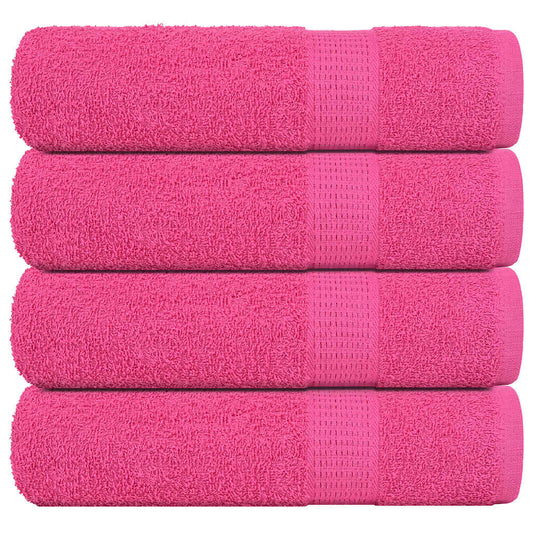 Shower Towels "FROGN" 4 pcs Pink 70x140 cm 360 gsm
