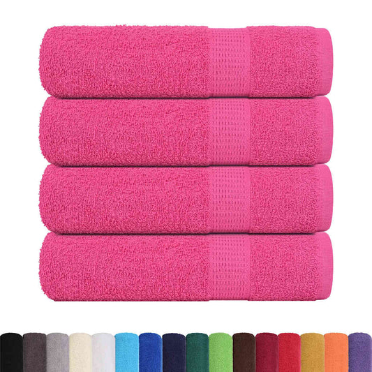 Shower Towels "FROGN" 4 pcs Pink 70x140 cm 360 gsm
