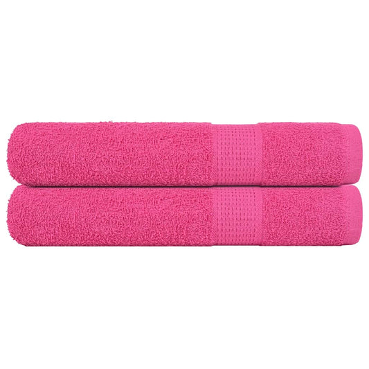Sauna Towels "FROGN" 2 pcs Pink 80x200 cm 360 gsm