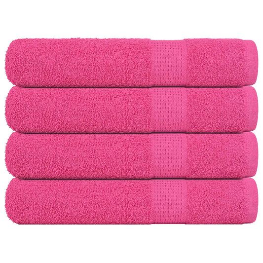 Sauna Towels "FROGN" 4 pcs Pink 80x200 cm 360 gsm