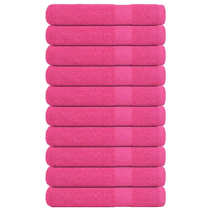 Sauna Towels "FROGN" 10 pcs Pink 80x200 cm 360 gsm