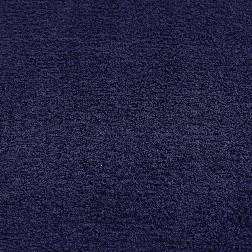 8 Piece Towel Set "FROGN" Navy Blue 360 gsm