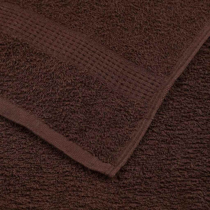 6 Piece Towel Set "FROGN" Brown 360 gsm