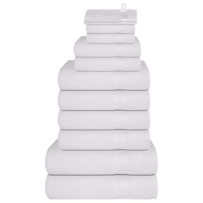 12 Piece Towel Set "FROGN" White 360 gsm