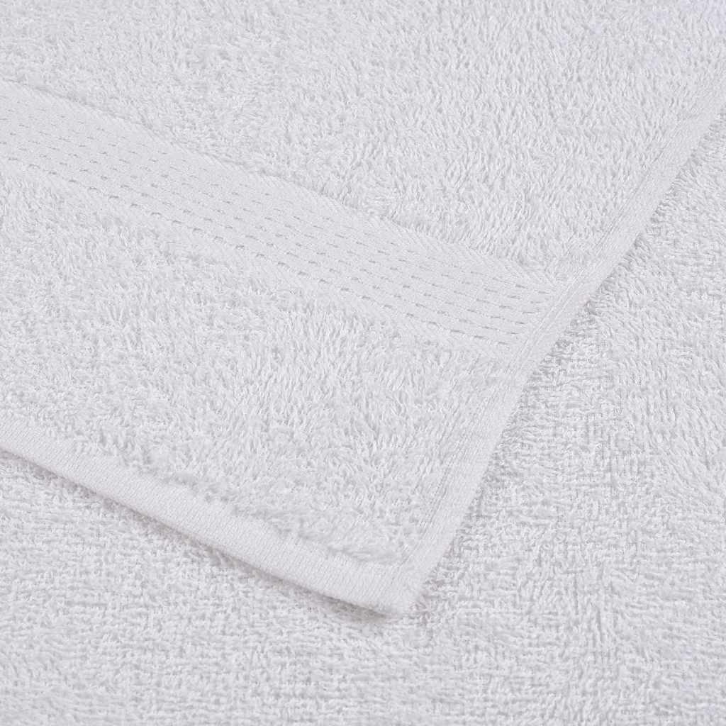 12 Piece Towel Set "FROGN" White 360 gsm