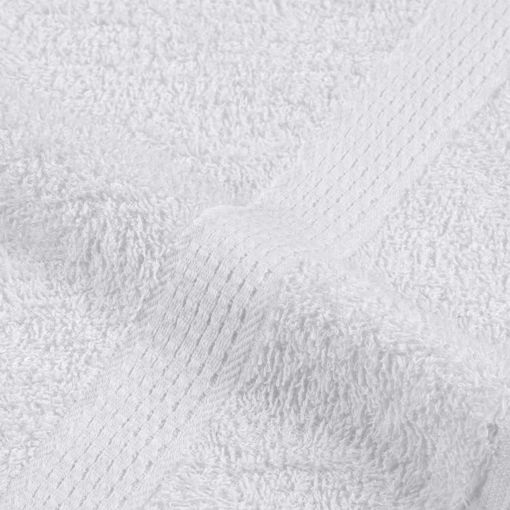 12 Piece Towel Set "FROGN" White 360 gsm