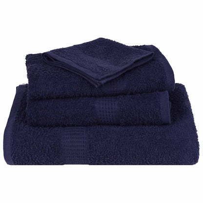 12 Piece Towel Set "FROGN" Navy Blue 360 gsm