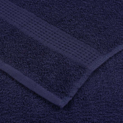 12 Piece Towel Set "FROGN" Navy Blue 360 gsm