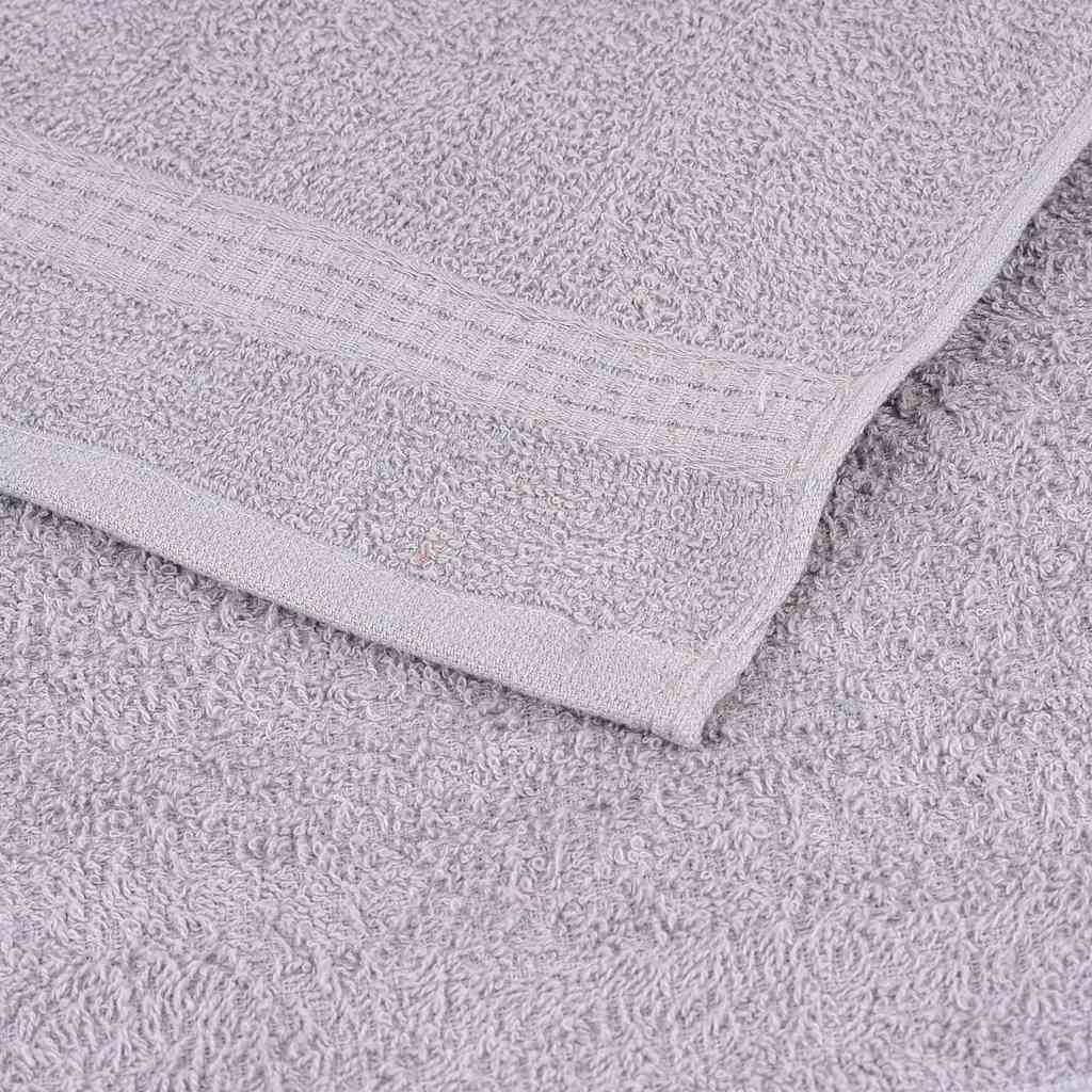 12 Piece Towel Set "FROGN" Grey 360 gsm