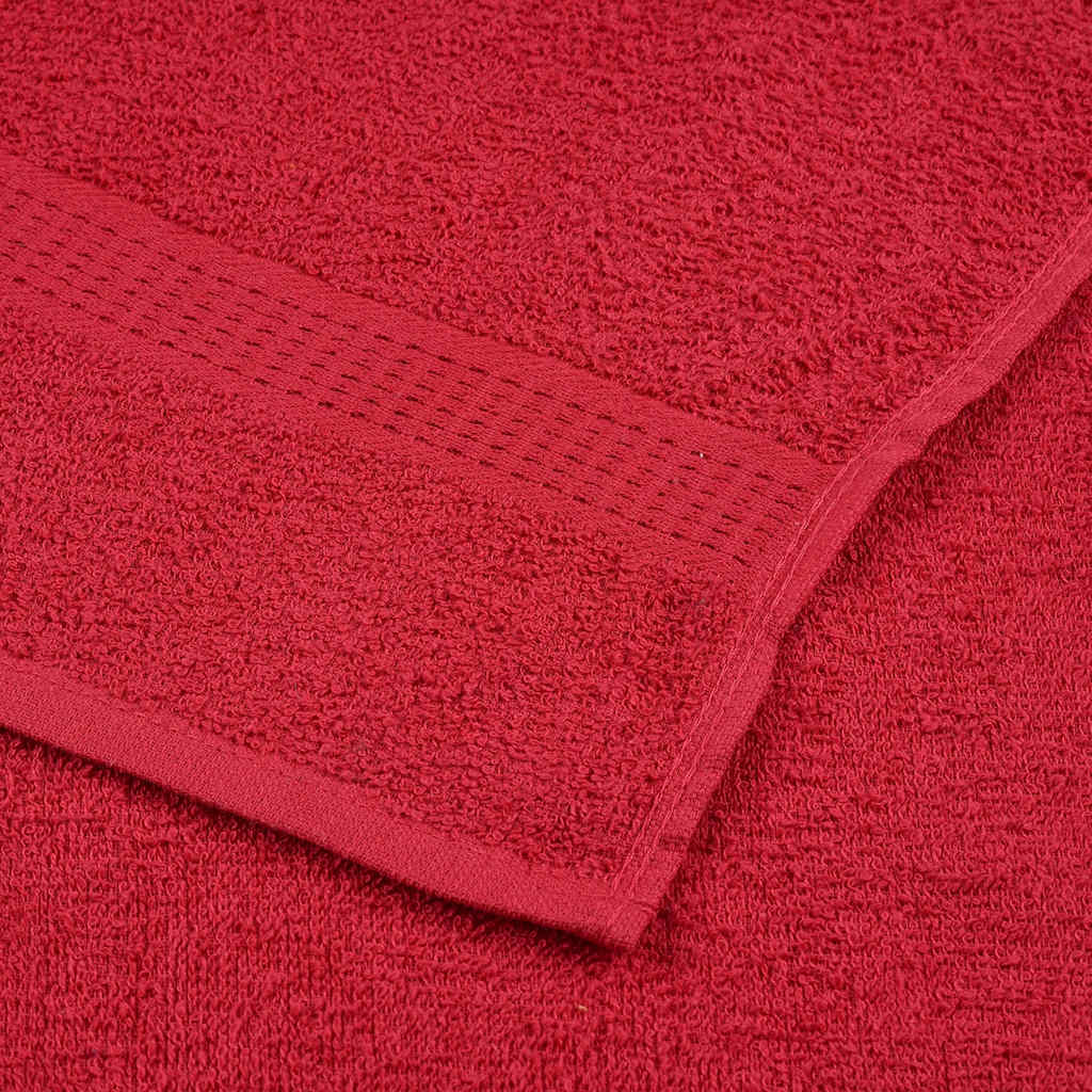 12 Piece Towel Set "FROGN" Red 360 gsm