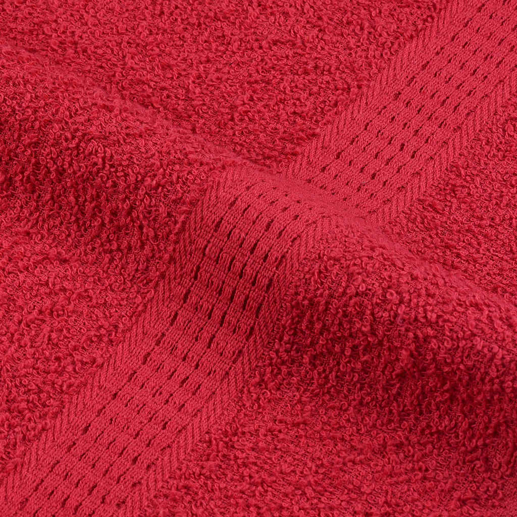 12 Piece Towel Set "FROGN" Red 360 gsm