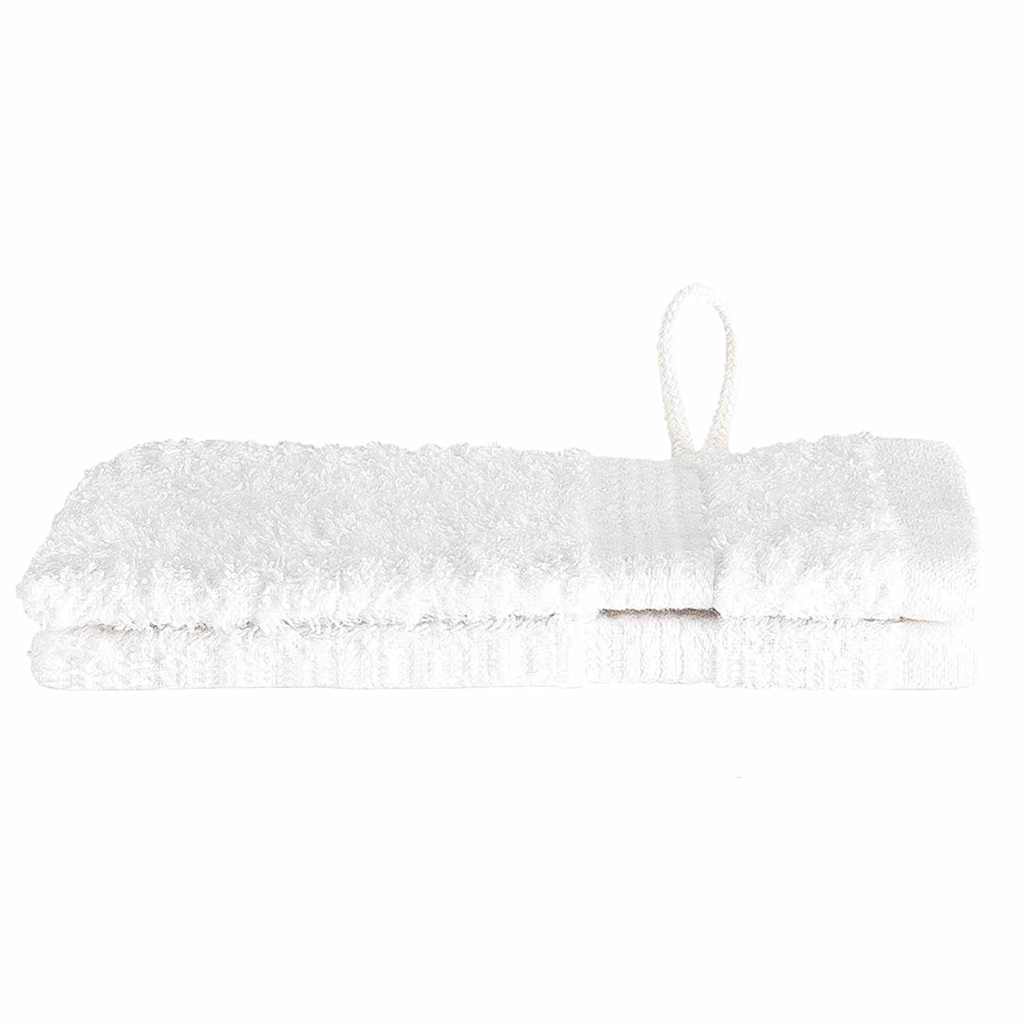 Guest Towel SOLUND 2 pcs White 15 x 21 cm 550 gsm