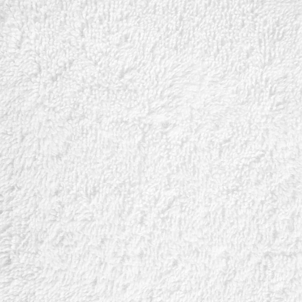 Premium Wash Towels "SOLUND" 50 pcs White 30x30 cm 600 gsm