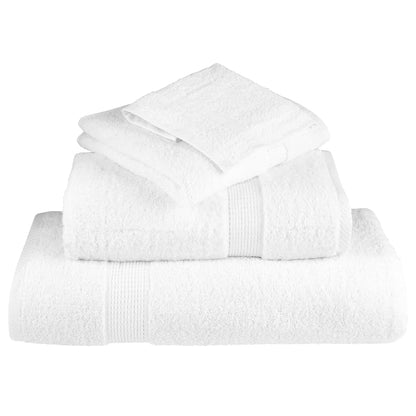 Premium Hand Towels "SOLUND" 4 pcs White 50x100 cm 600 gsm