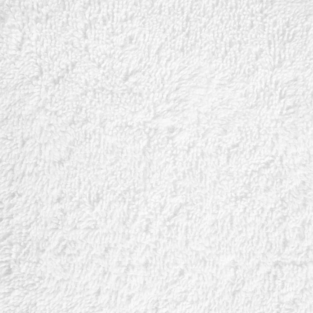 Premium Hand Towels "SOLUND" 4 pcs White 50x100 cm 600 gsm