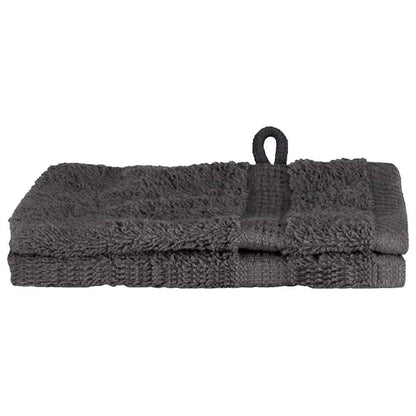 Guest Towel SOLUND 2 pcs Anthracite 15 x 21 cm 550 gsm