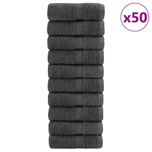 Soap Towel | Set of 50 | Anthracite | 100% cotton | 30 x 30 cm